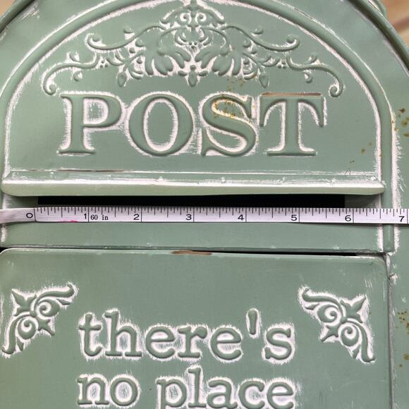 There’s No Place Like Home Metal Decorative Mailbox Decor Wizard Of Oz Wicked - Picture 10 of 12